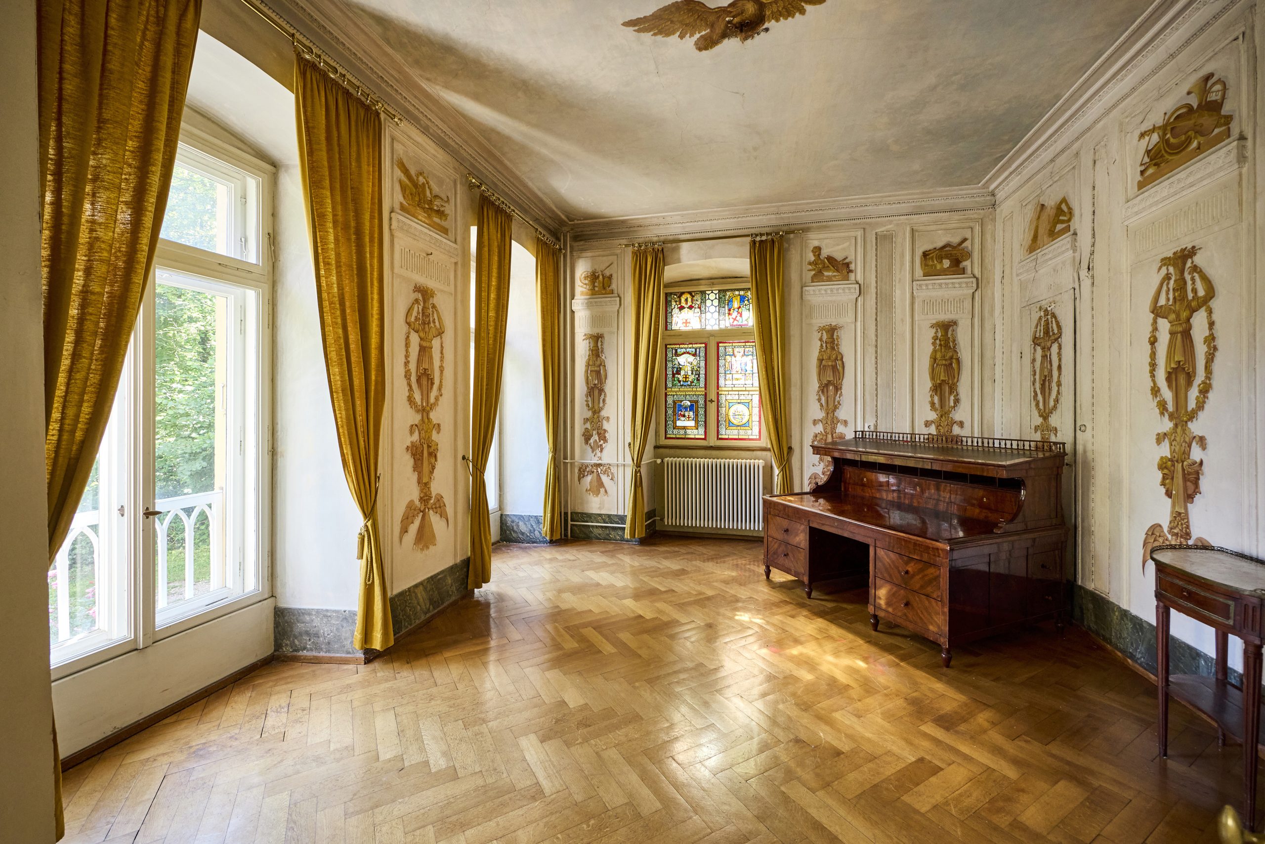 Innenaufnahme Schloss Hugstetten